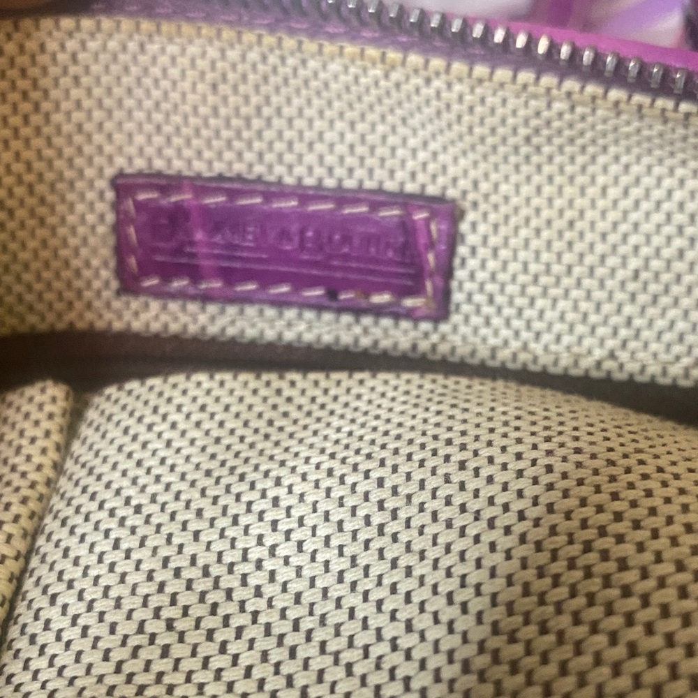 Dooney & Bourke Purple croc barrel and wallet set - Picture 12 of 17